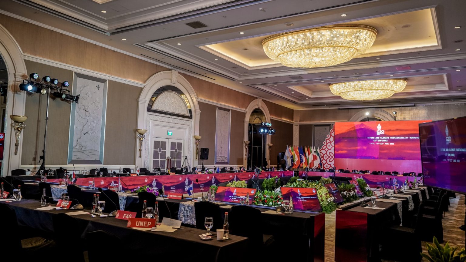 Government and corporate event